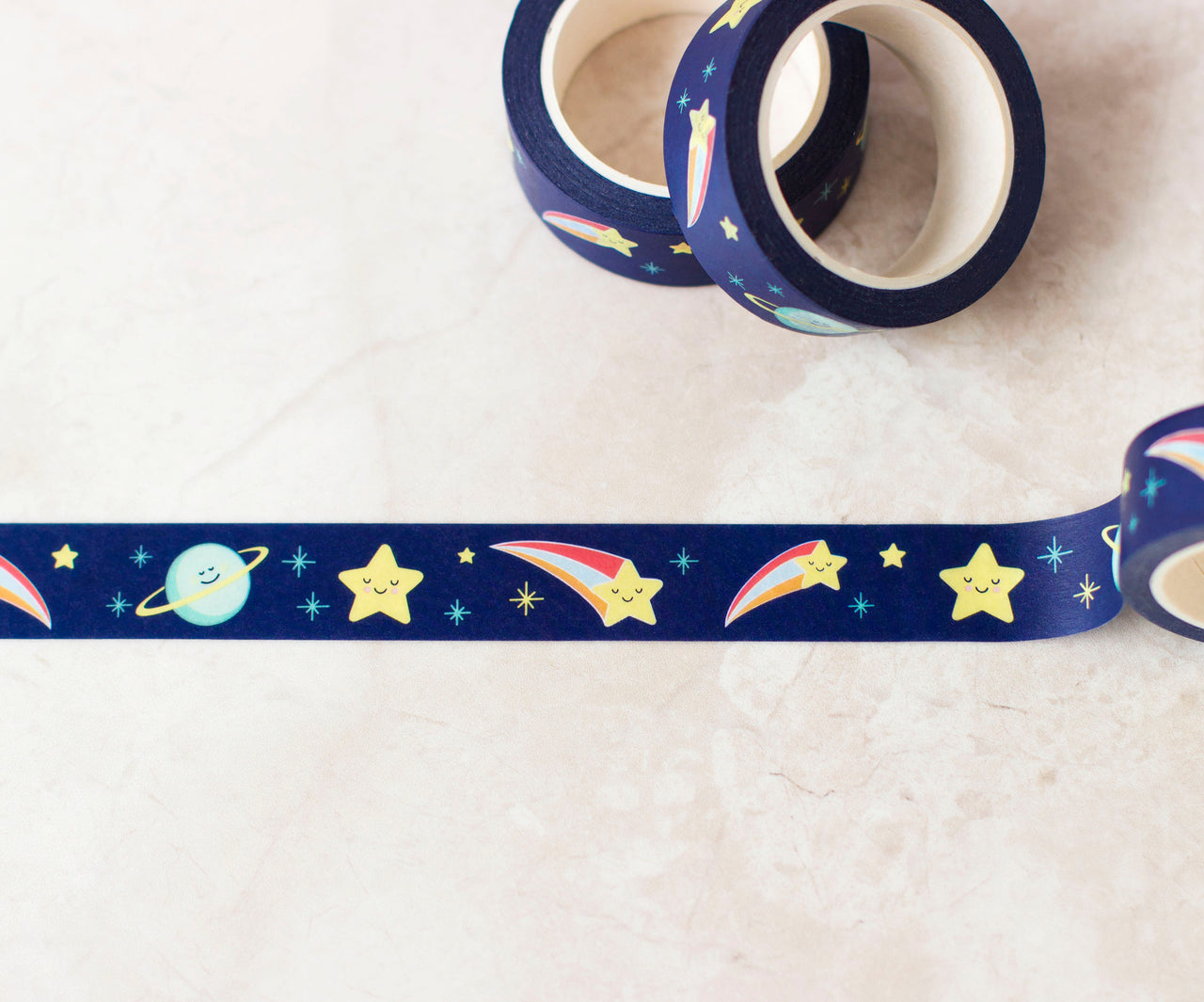 Cute Space Themed Washi Tape